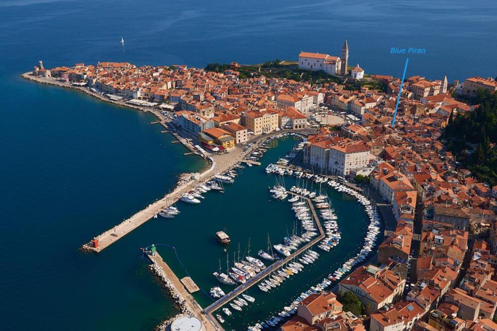 Blue Piran Apartment Exterior foto