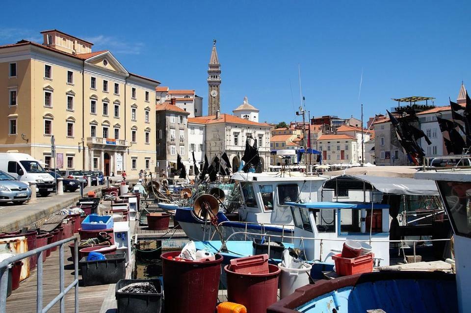 Blue Piran Apartment Exterior foto